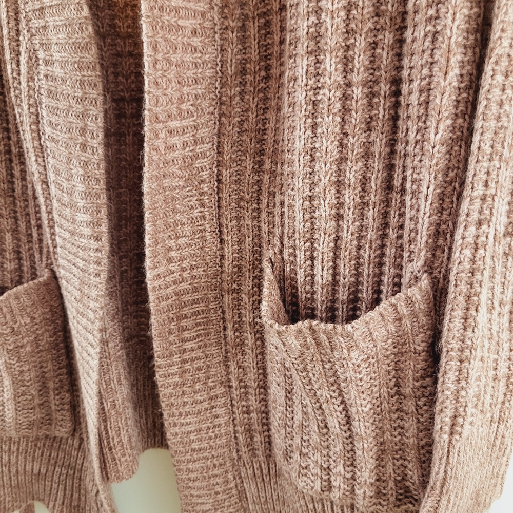 Altar'd State Pink Ribbed Cardigan - Picture 3 of 9